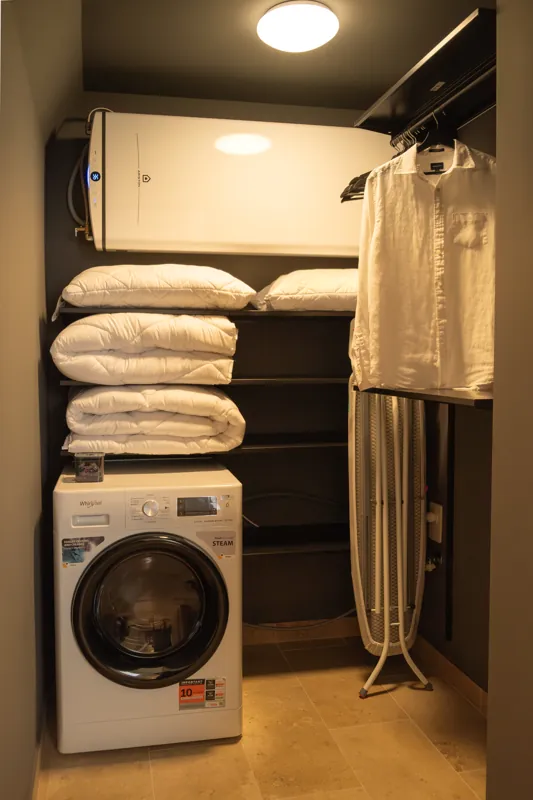 Laundry and storage